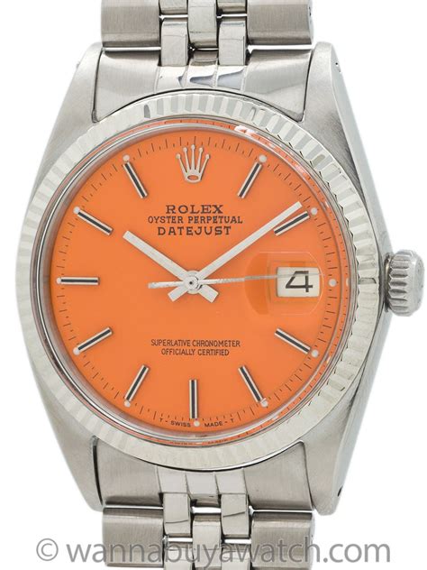 rolex datejust orange|rolex datejust official site.